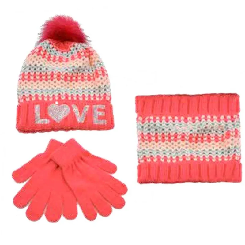 CONJUNTO DE GORRO, BRAGA CUELLO Y GUANTES MACBEEN L3326