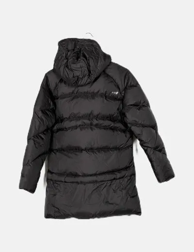 Decathlon Abrigo negro acolchado