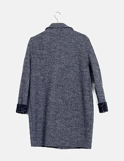Diesel Abrigo gris jaspeado