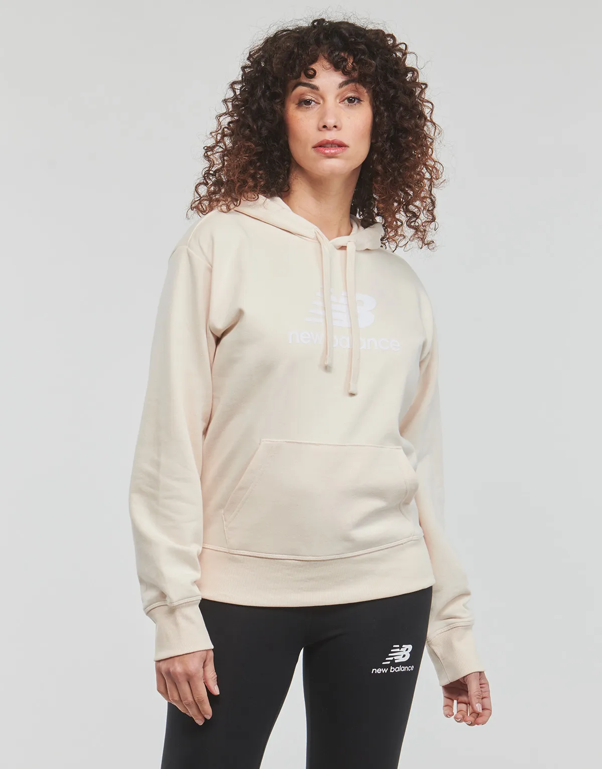 Essentials Stacked Logo Hoodie