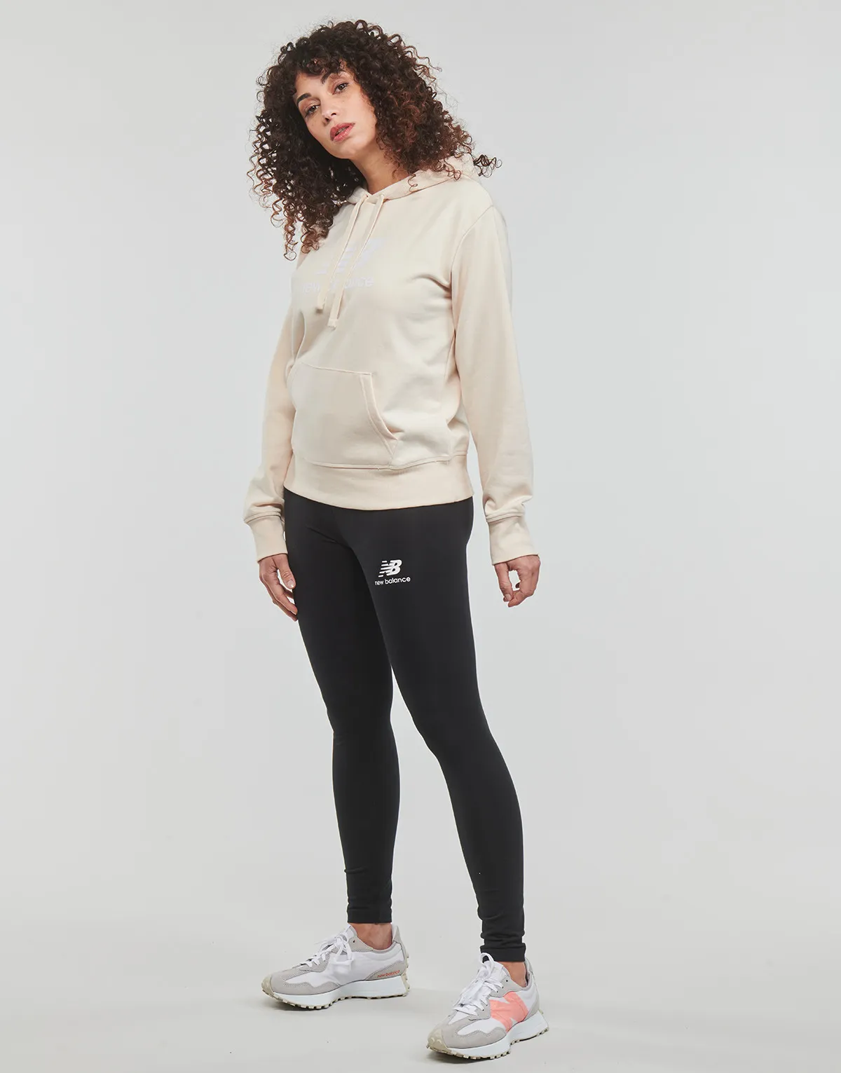 Essentials Stacked Logo Hoodie