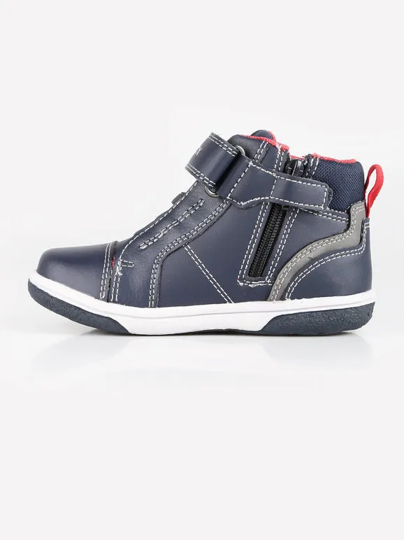 Geox B FLICK BA  Zapatillas altas para niños
