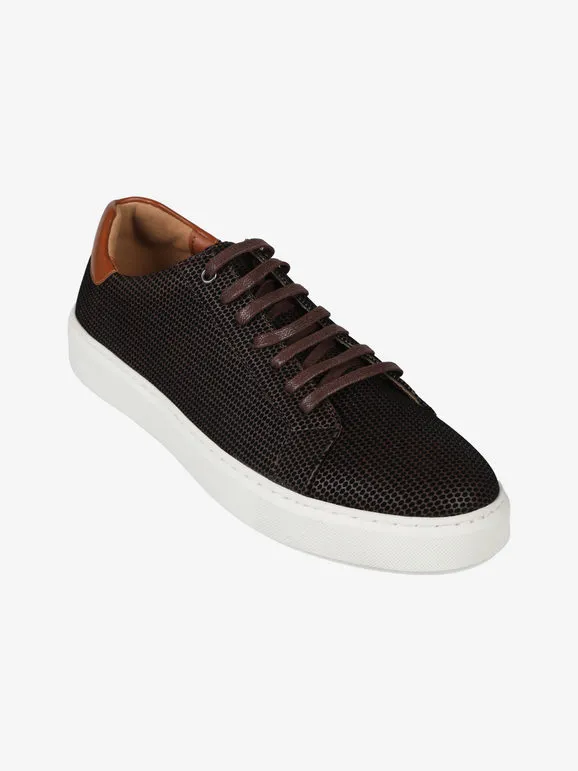 Gian Marco Venturi Zapatillas bajas con cordones para hombre.