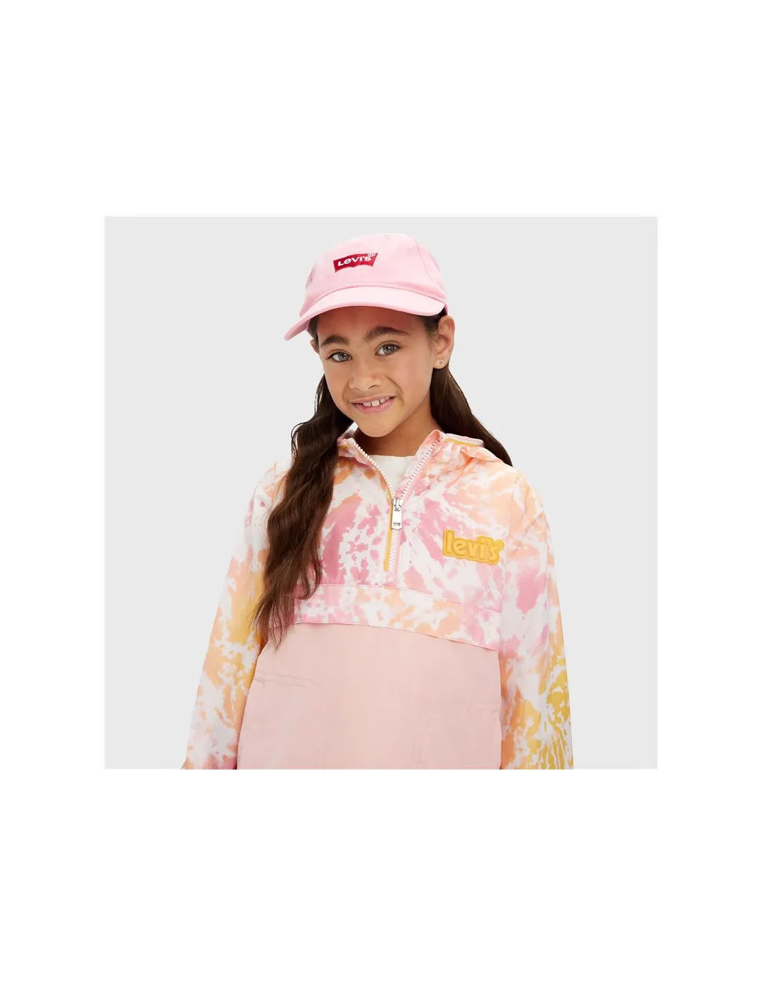 Gorra Levi's Lan Core Batwing Curve Brimcap Just Pink Infantil