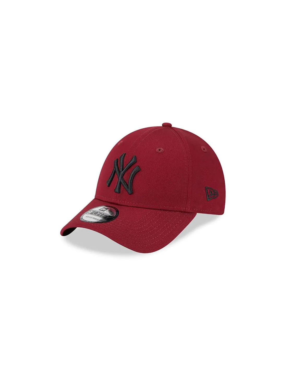 Gorra New Era League Essentials 9FORTY New York Yankees Dark Red Hombre