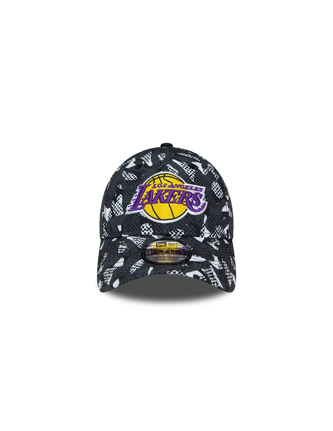 Gorra New Era Seasonal Print 9FORTY LA Lakers NBA Mujer