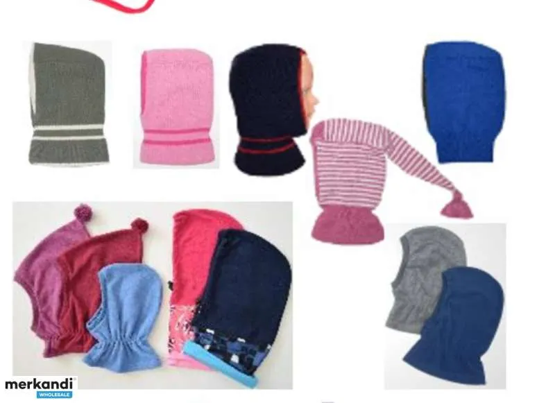 Gorros, guantes y bufanda para niños durante todo el año Productos A de unos grandes almacenes alemanes