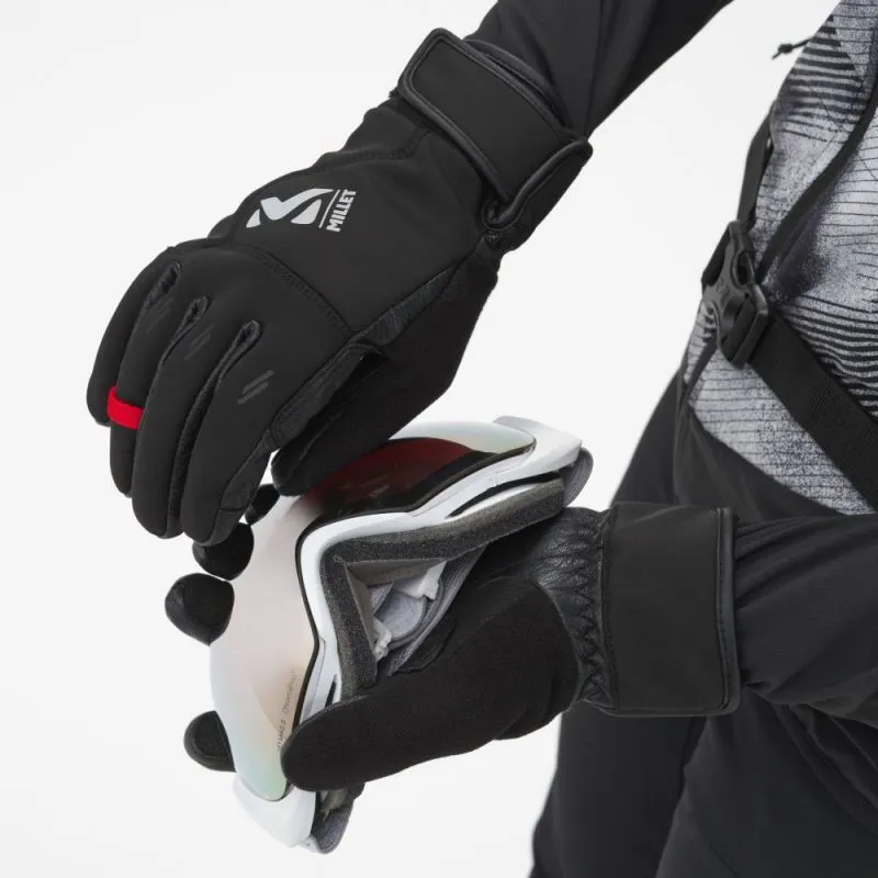 Guantes de esquí de travesía Millet TOURING II M (NEGRO) Hombre