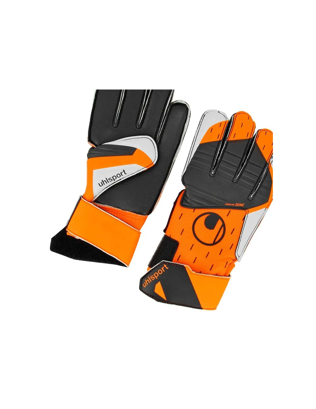 Guantes de fútbol UhlSport Starter Resist naranja