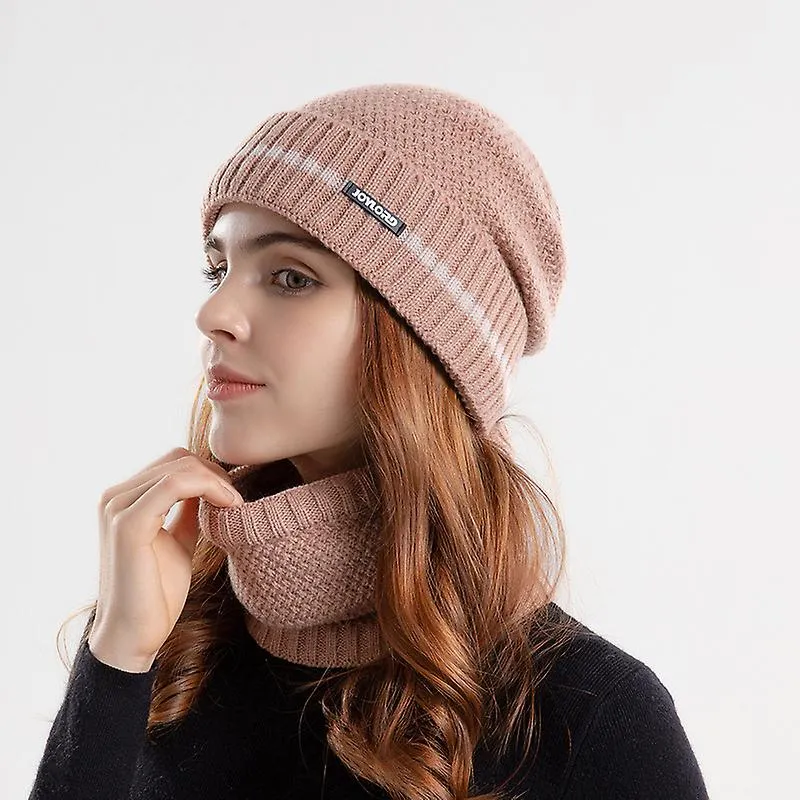 GUANTES DE INVIERNO GUANTA SET | GUANTES DE BUFANDA DE SOMBRERO DE LANA  SOMBRERO DE INVIERNO DE COLOR SóLIDO