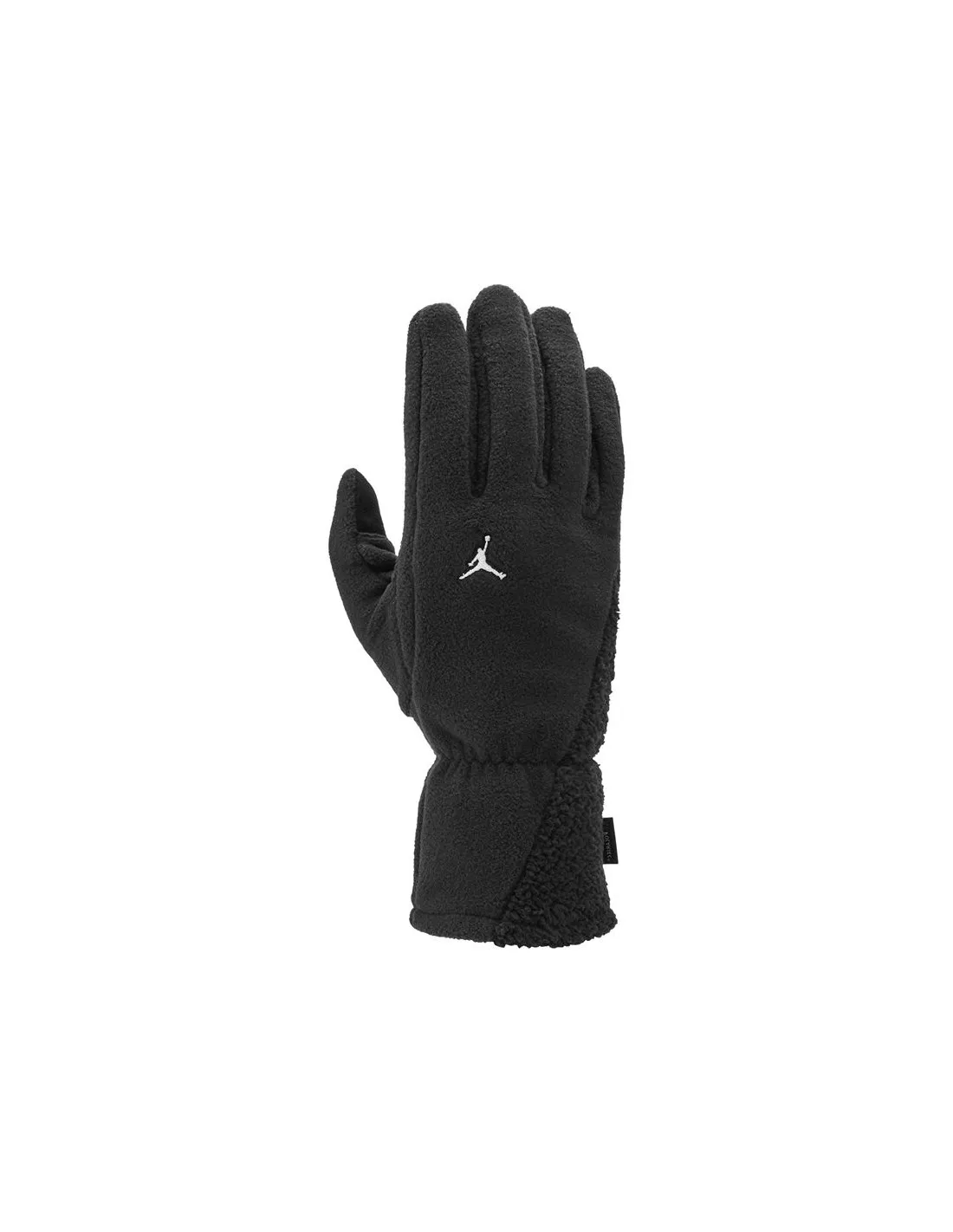 Guantes de Running Nike Jordan Lg Fleece Hombre Negro Blanco