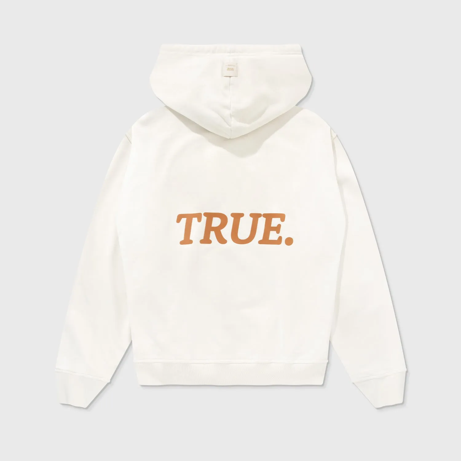 HOODIE SERIF LOGO  CREMA