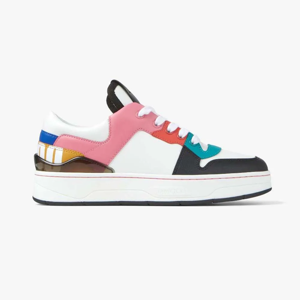 Jimmy Choo Mujer Florent/F Zapatillas De Cuero Blanco