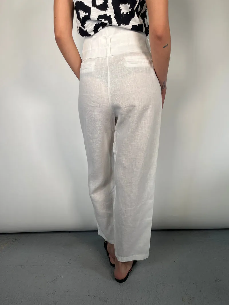 KARYN COO Pantalón Blanco