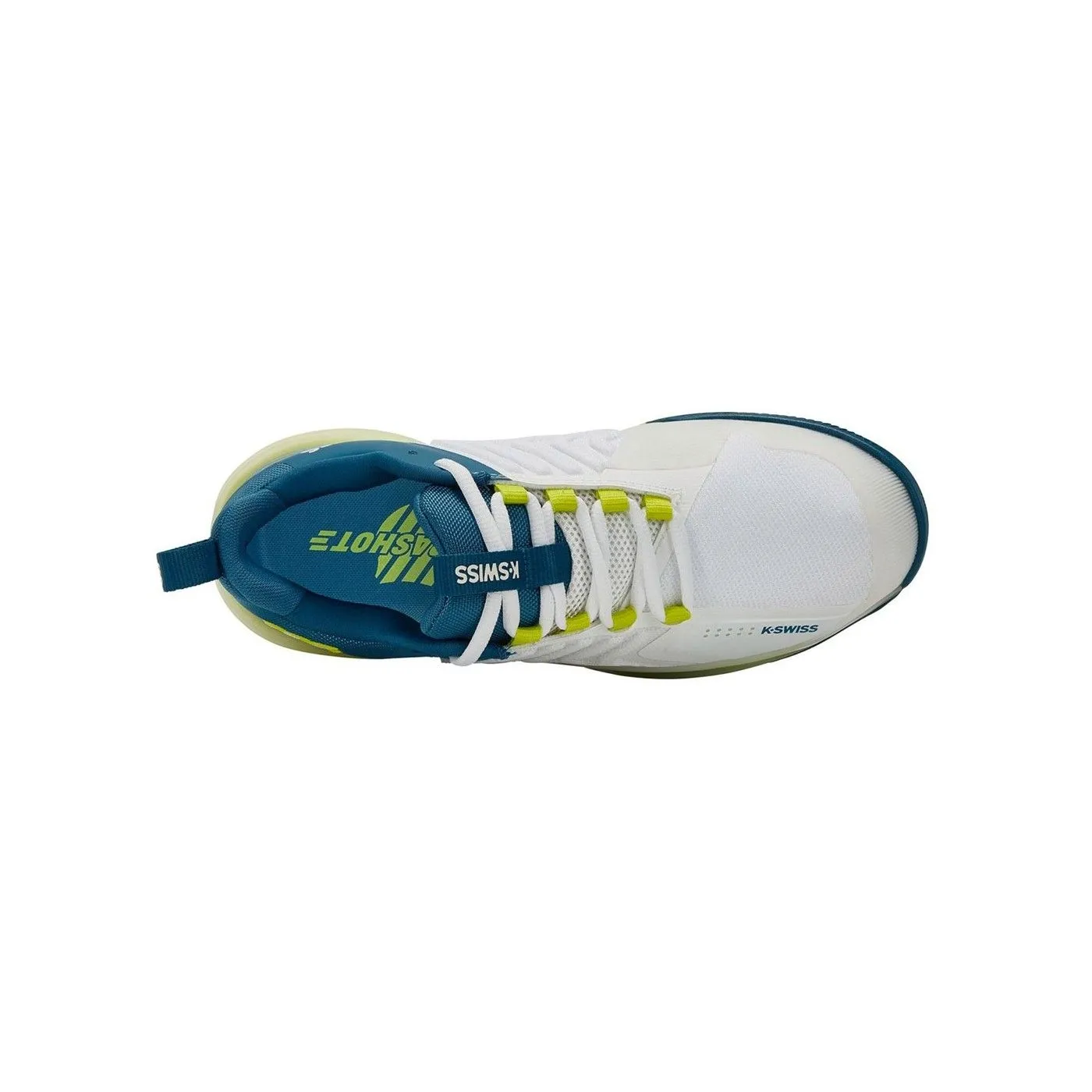 Kswiss Ultrashot 3 Blanco Amarillo