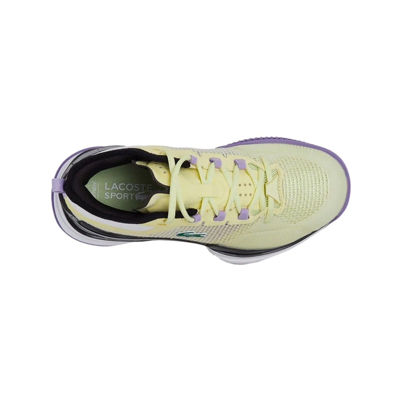 LACOSTE AGLT21 ULTRA AMARILLO NEGRO MUJER