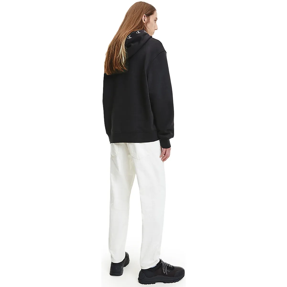 LOGO JACQUARD HOODIE J30J321883