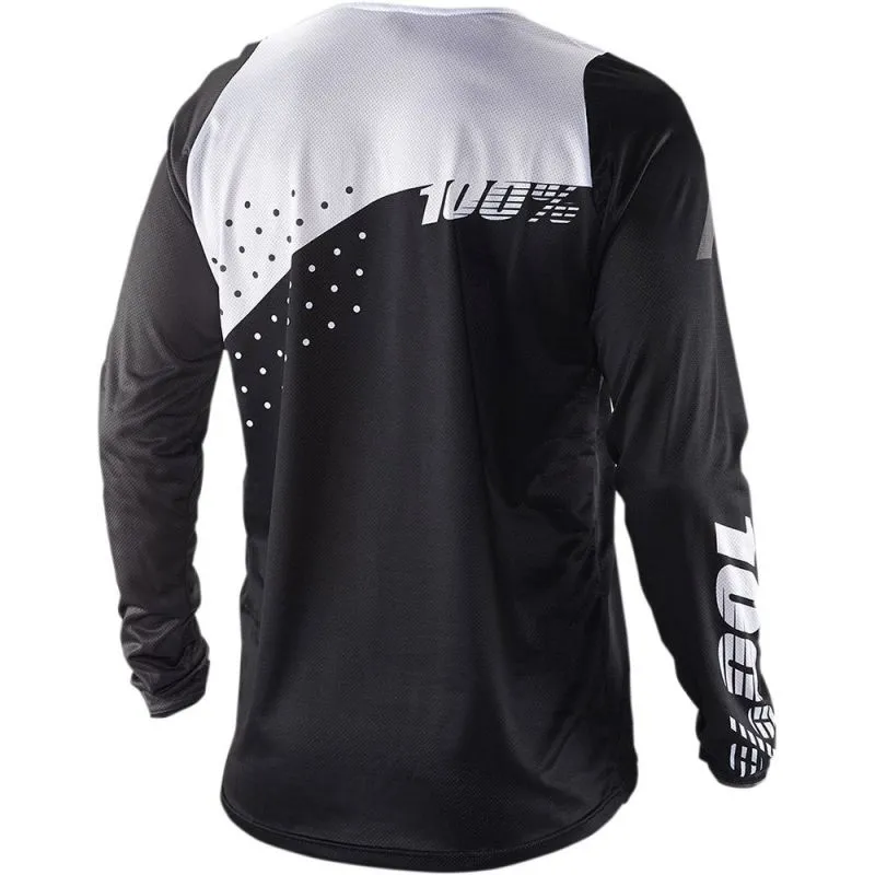 MAILLOT DE MANGA LARGA RCORE (NEGRO/BLANCO)
