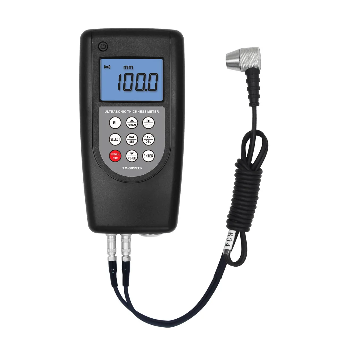 MEDIDOR DE ESPESOR ULTRASóNICO MULTIMODO TM8819T6