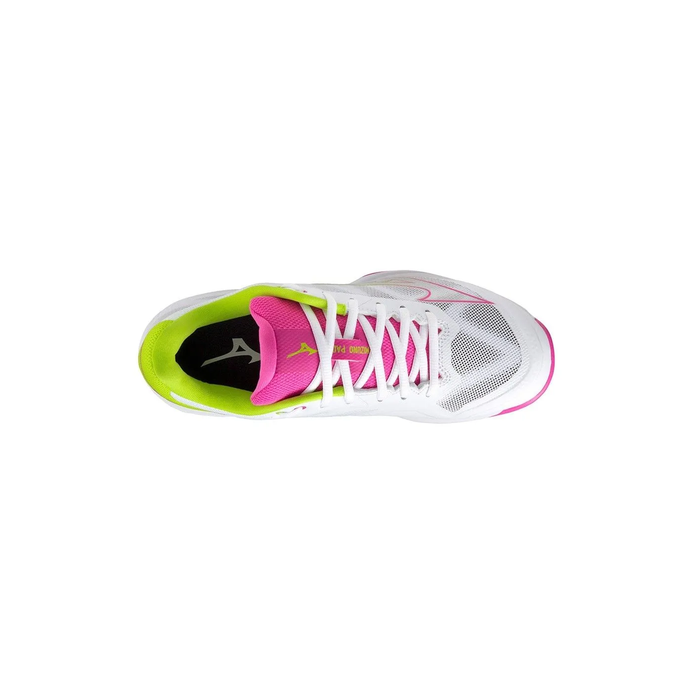 Mizuno Wave Exceed Light Negro Blanco Rosa