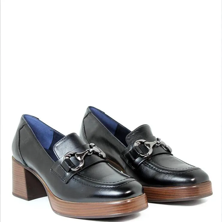 Mocasín Fluchos Cristel D9155 Negro