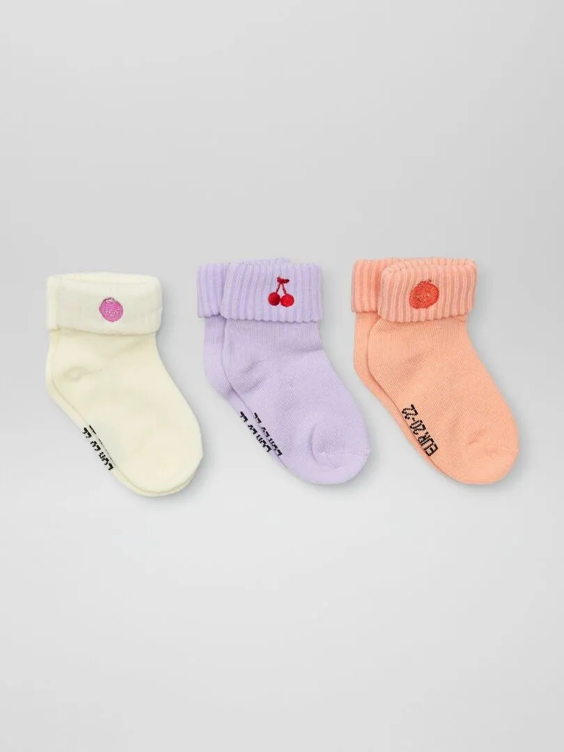 PACK DE 2 PARES DE CALCETINES  ROSA