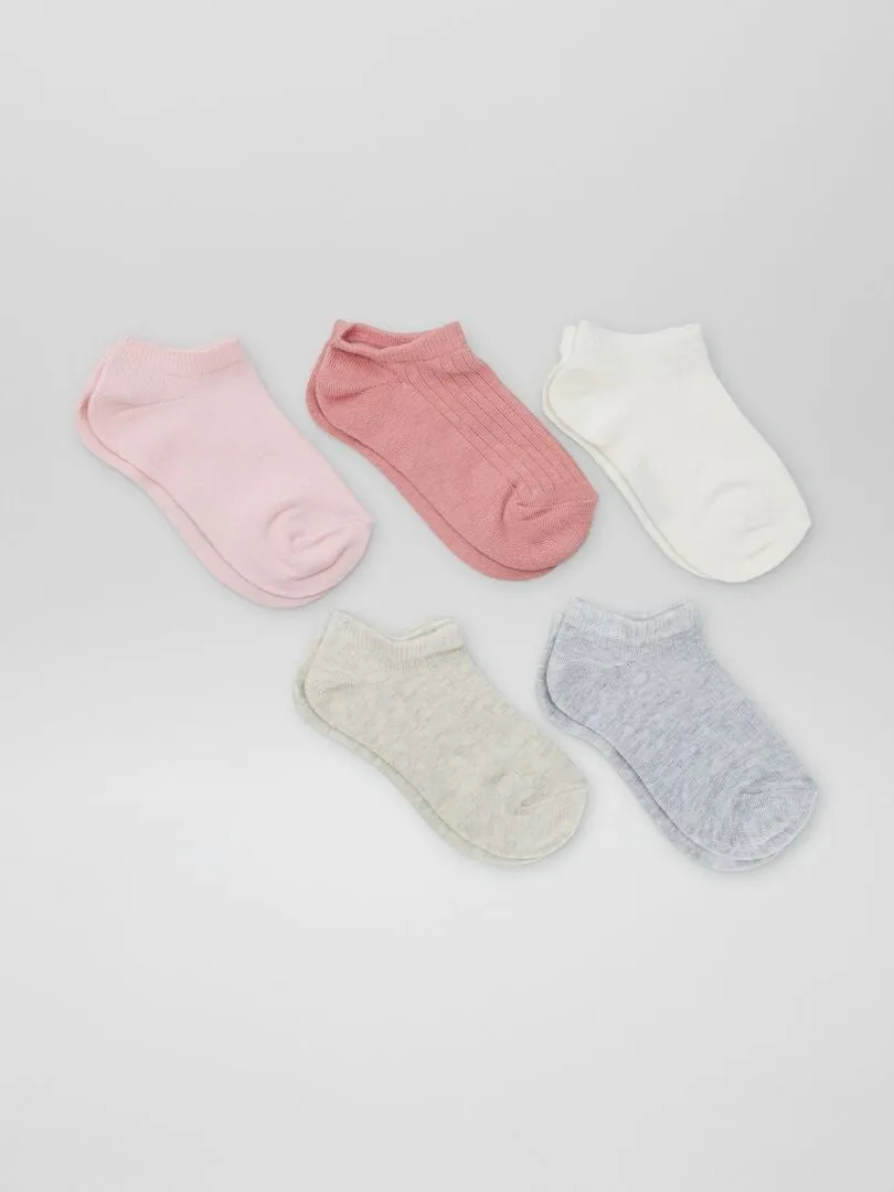PACK DE 5 PARES DE CALCETINES  GRIS