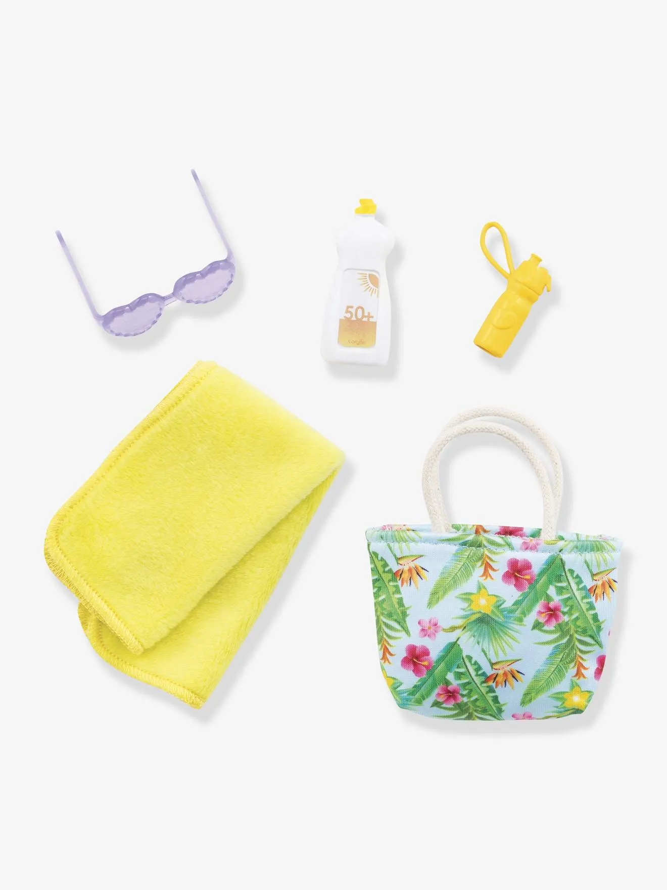 PACK MUñECA MELODY EN LA PLAYA  COROLLE GIRLS