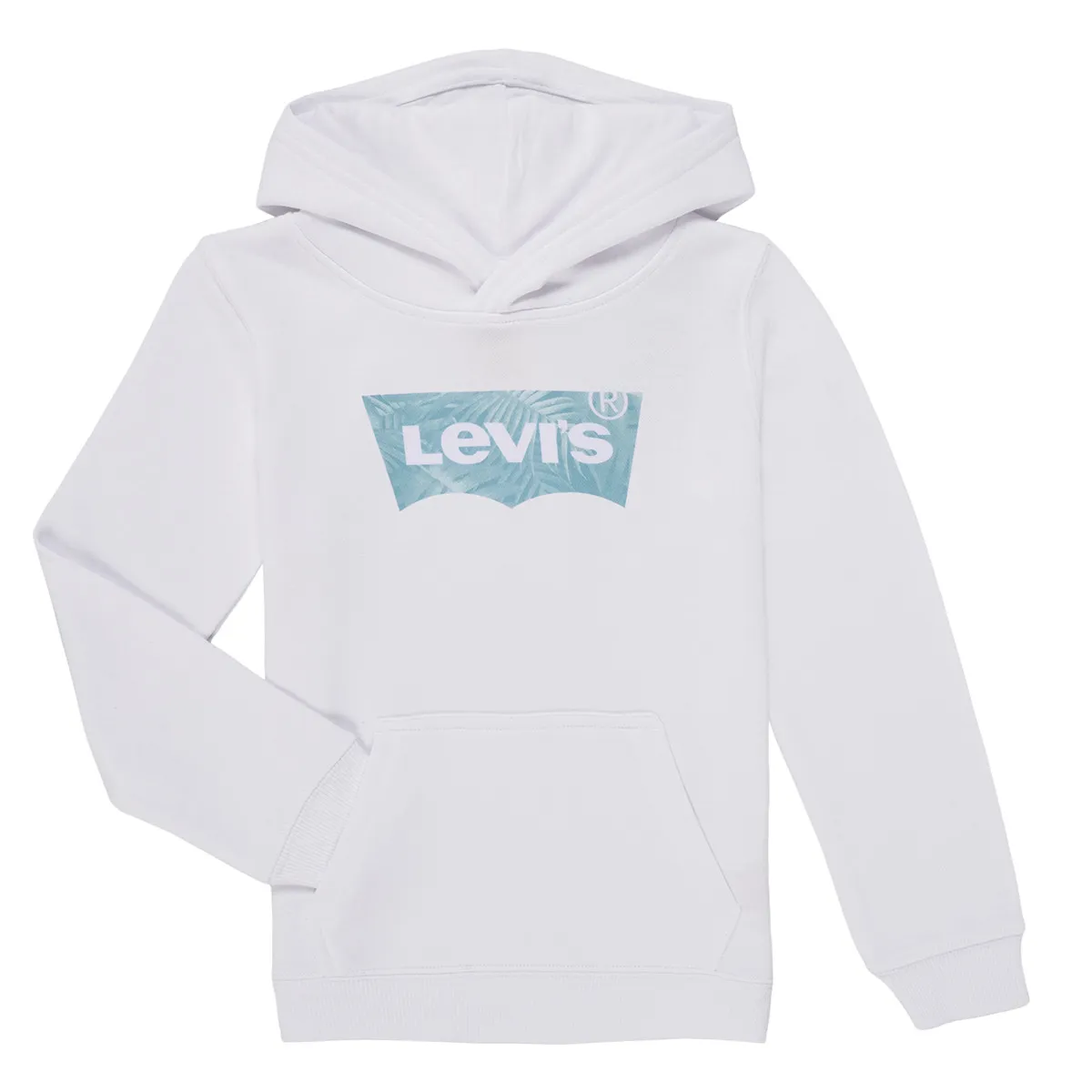 PALM BATWING FILL HOODIE