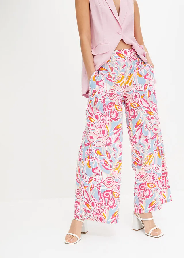 PANTALóN AZUL PáLIDOMULTICOLOR