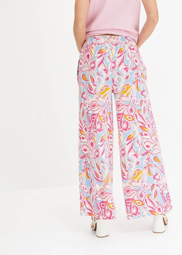 PANTALóN AZUL PáLIDOMULTICOLOR