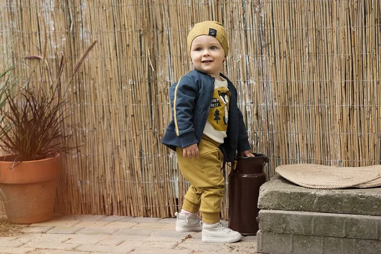 Pantalón bombacho de niño colección Secret Forest