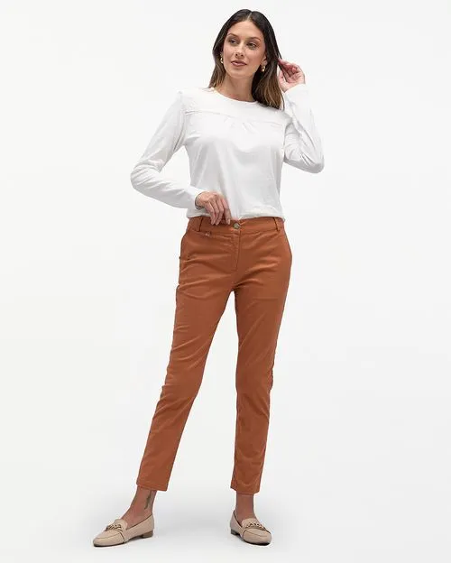 Pantalón Mujer Bero Ladrillo Hazel
