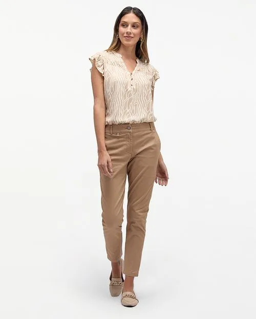 Pantalón Mujer Bero Marron Cocoa