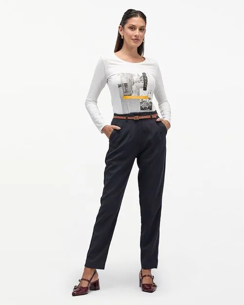 Pantalón Mujer Susana Gris Noche
