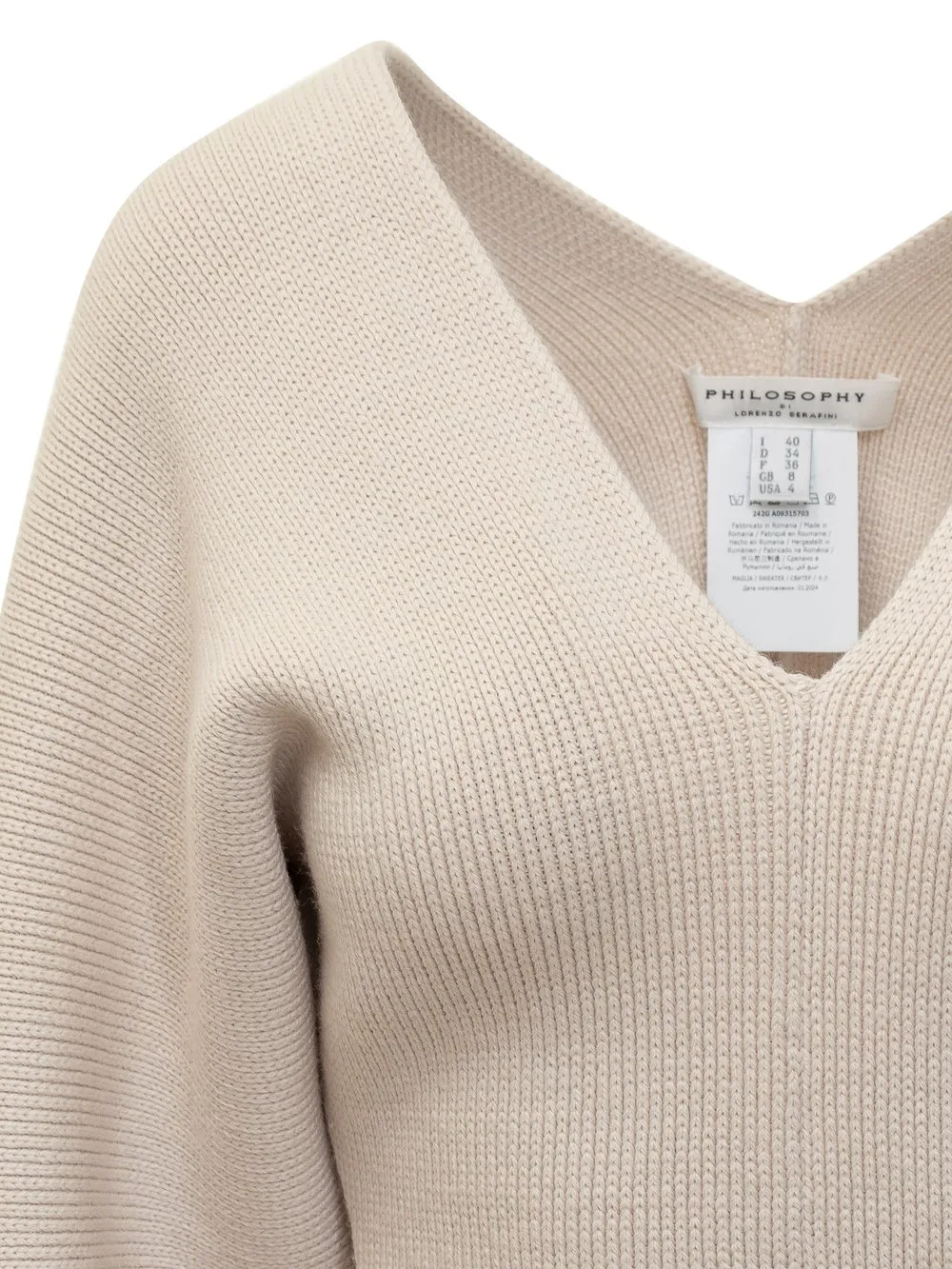 PHILOSOPHY DI LORENZO SERAFINI Wool Blend Sweater