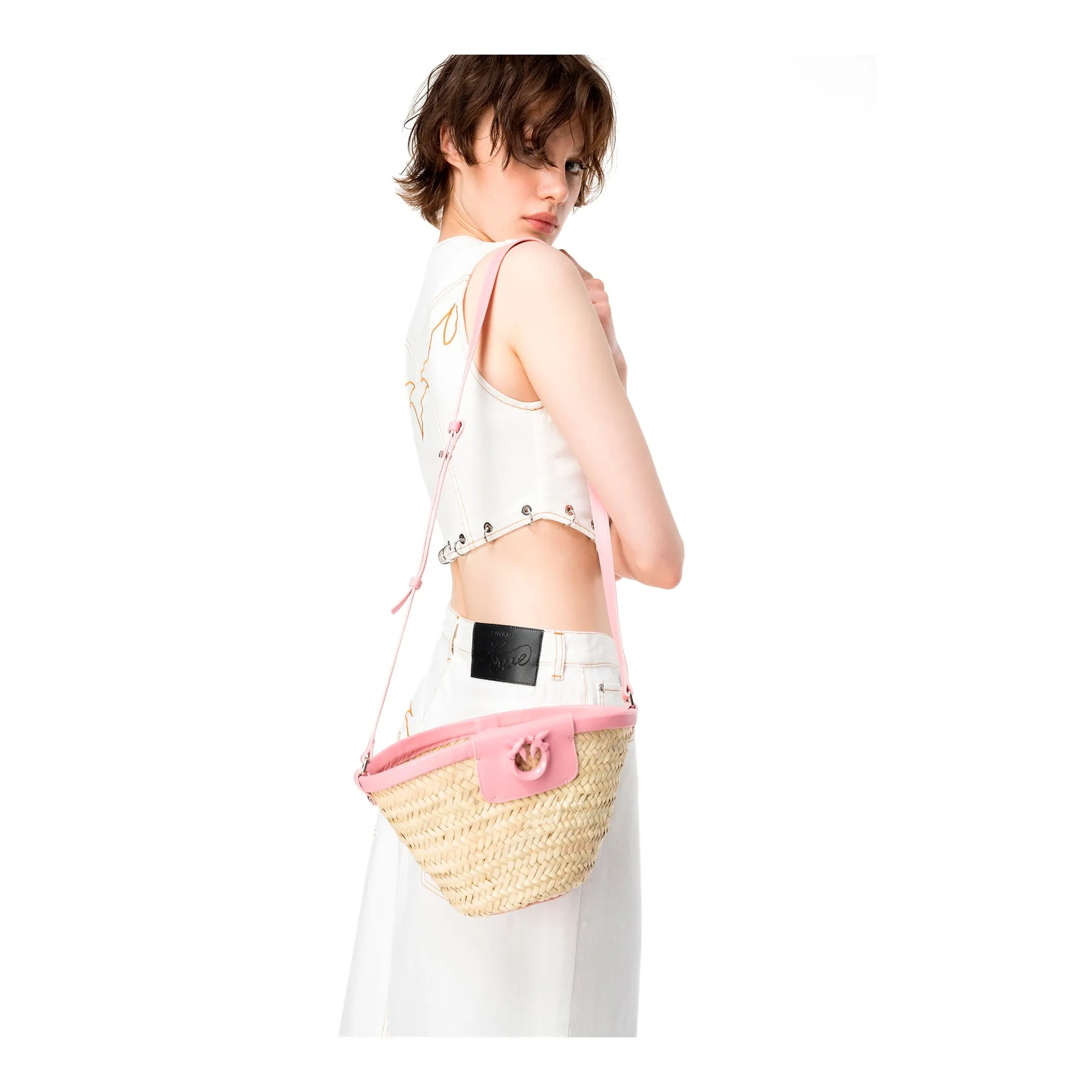 PINKO Bolsos CP1B NATURALE/R