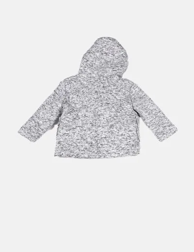Primark Abrigo gris jaspeado