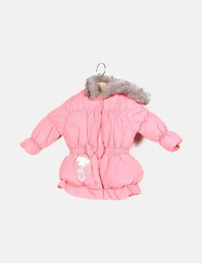 Primark Abrigo rosa lazo
