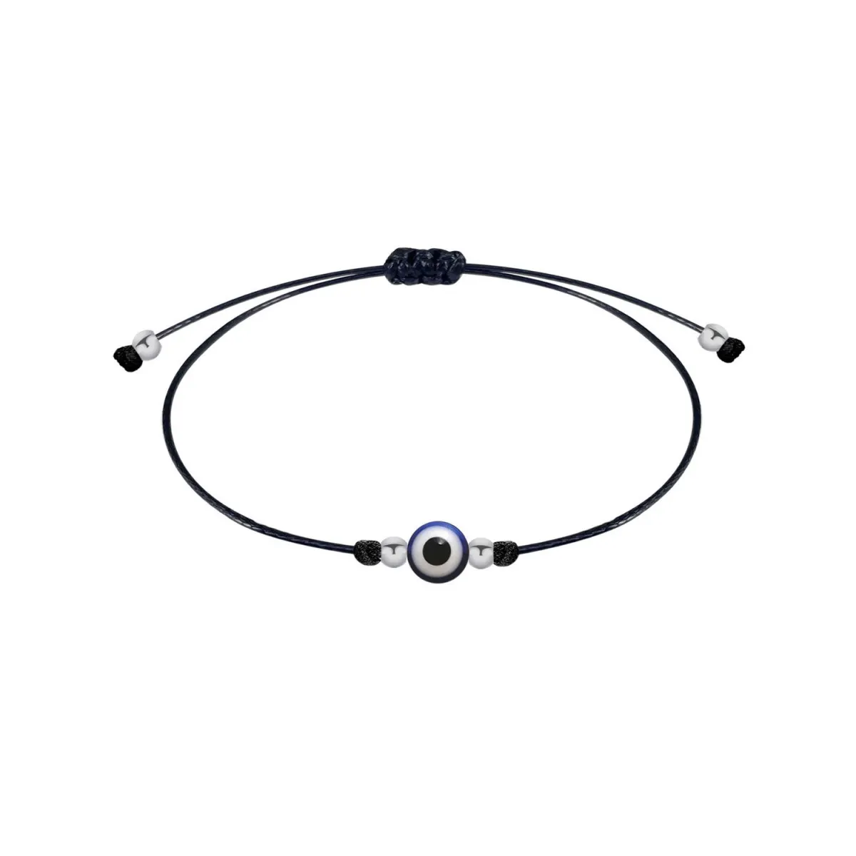 PULSERA HILO MACRAMé OJO TURCO  JOYAS DE IRENE