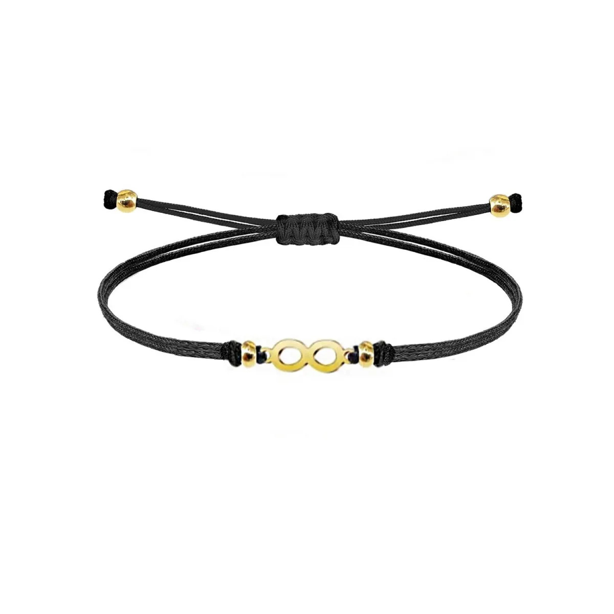 PULSERA INFINITO ACERO DORADO  JOYAS DE IRENE