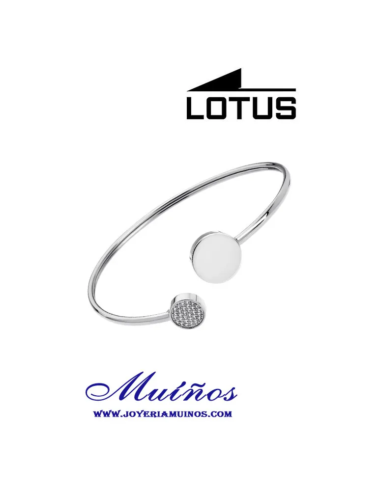 Pulsera Lotus Style bliss rígida