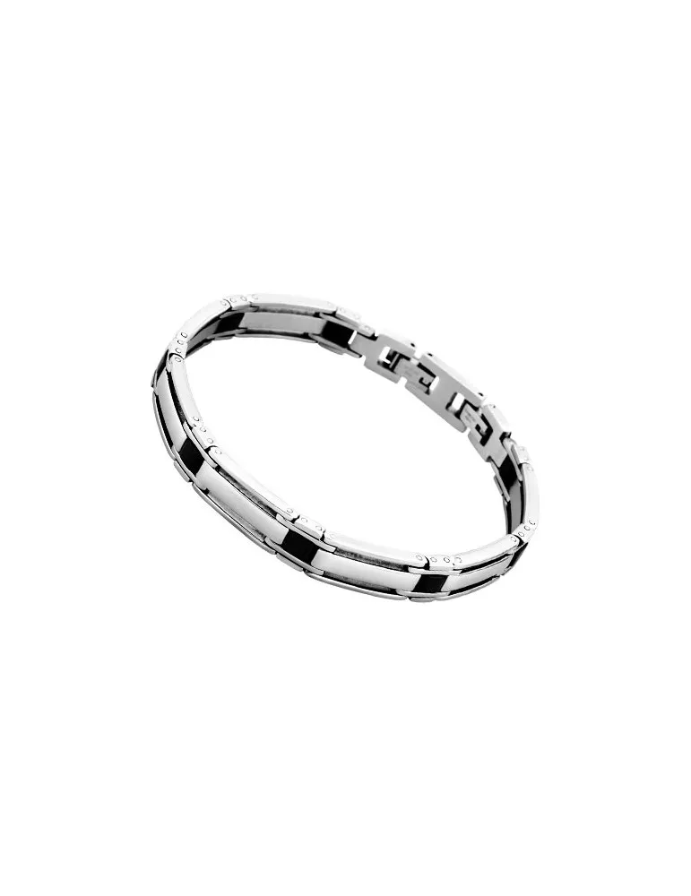 Pulsera Lotus Style hombre acero LS1575