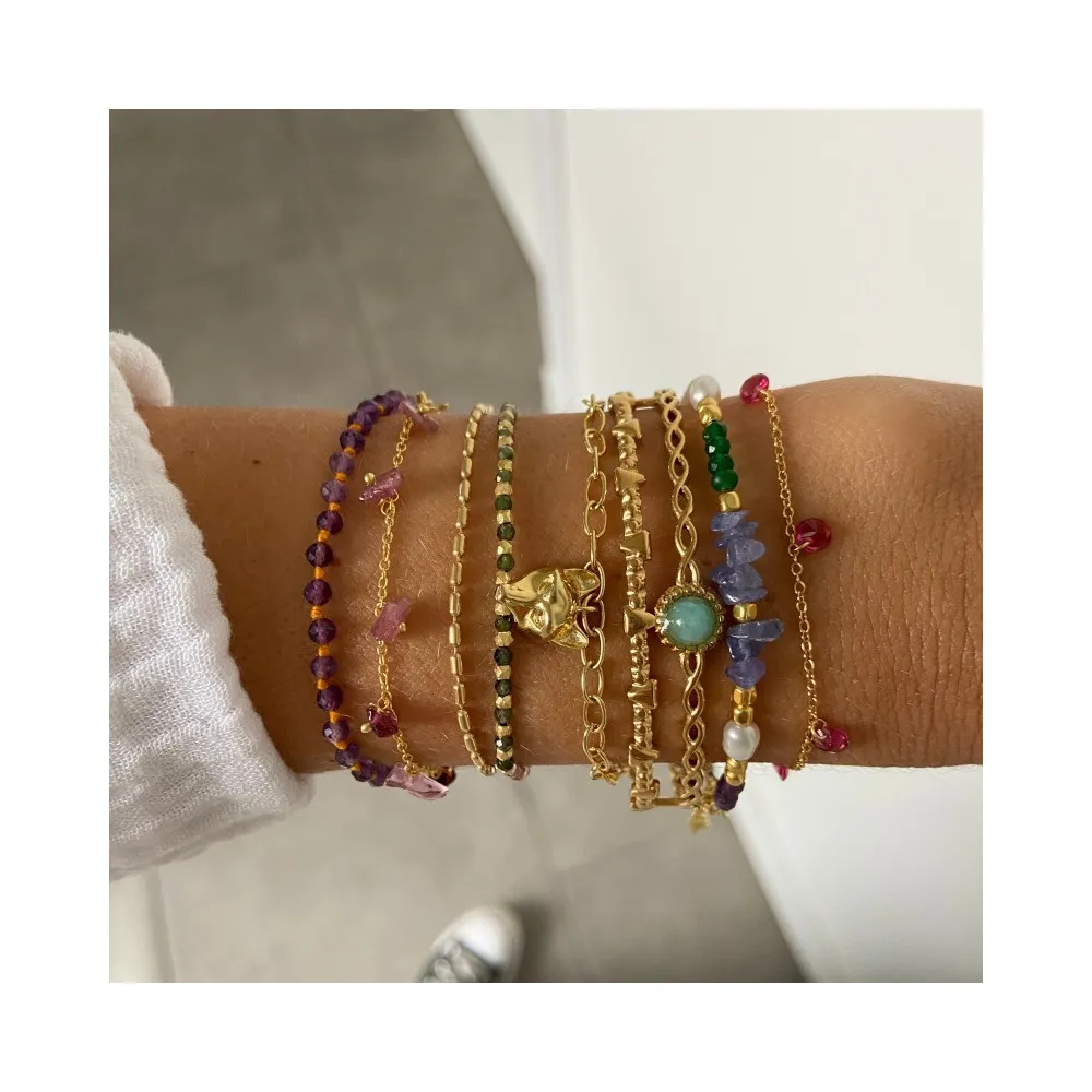 Pulsera Tuk Turmalina Oro
