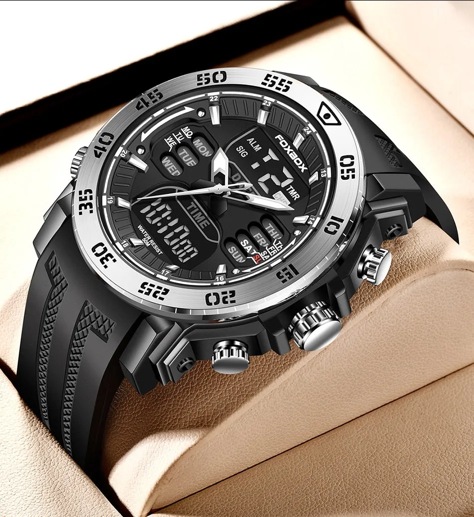 Reloj Digital De Estilo Para Hombre