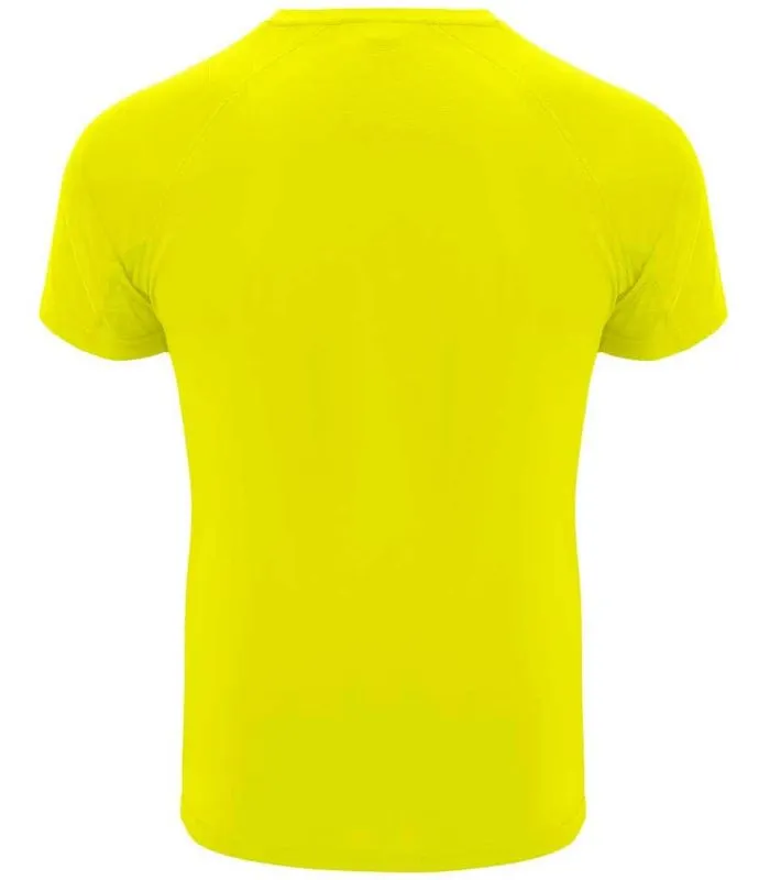 Roly Camiseta Bahrain Amarillo Fluor