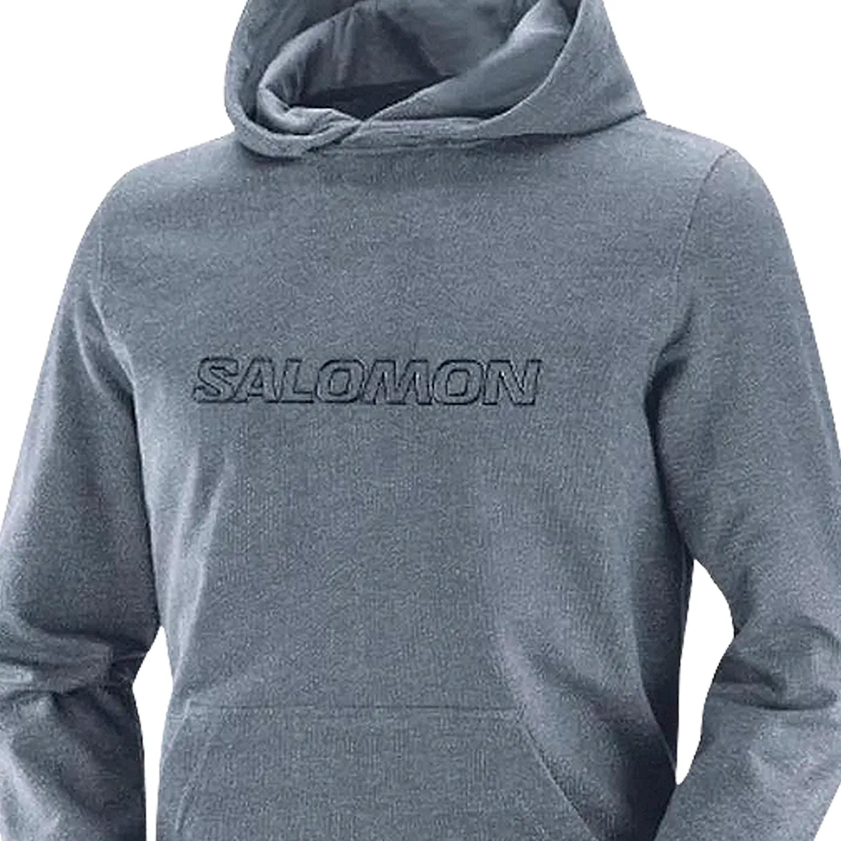 Salomon Hoodie Logo M – Gray – Hombre – 18066