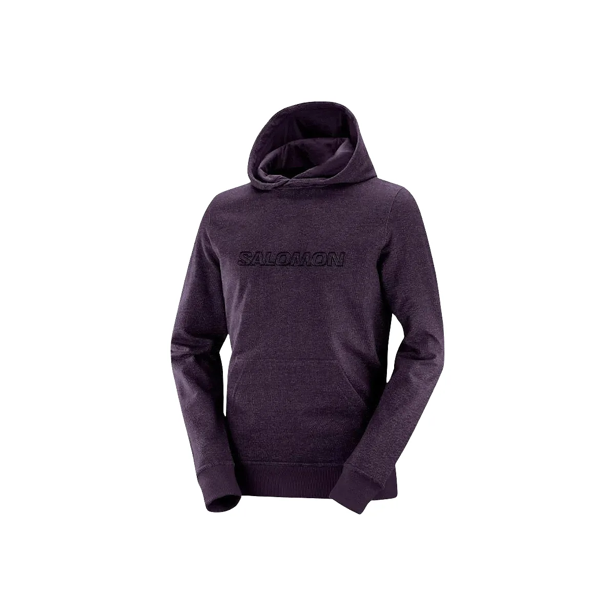 Salomon Hoodie Logo M – Wine – Hombre – 18068