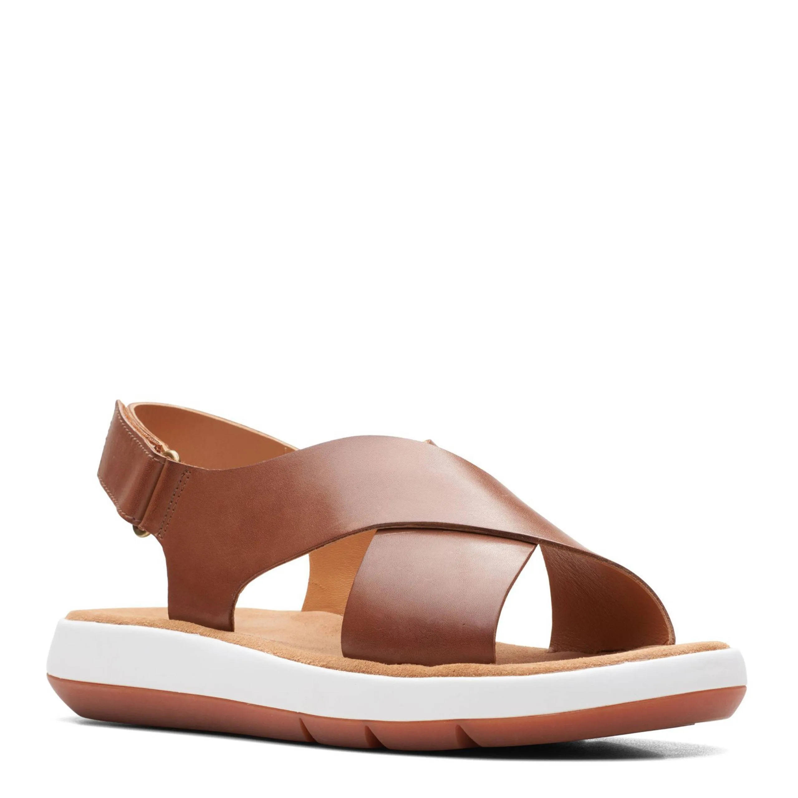 Sandalia Clarks Jemsa Cross Cuero