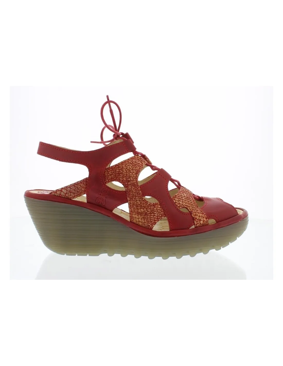sandalia cuña YEXA916 serie Yellow_Fly London